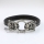 leopard round snap wrap bracelets genuine leather