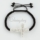 macrame armband sideways cross rhinestone bracelets jewellery