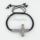 macrame armband sideways cross rhinestone bracelets jewellery