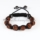macrame disco ball pave beads bracelets jewelry armband