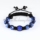 macrame disco ball pave crystal beads bracelets jewelry