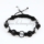 macrame disco crystal beads bracelets jewelry armband