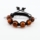 macrame foil murano glass ball bracelets jewelry armband