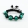 macrame foil murano glass beads bracelets jewelry