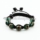 macrame glitter lampwork glass beads bracelets jewelry