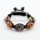 macrame lampwork murano glass oval beads bracelets jewellery