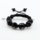 macrame lines lampwork beads bracelets jewellery armband