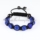 macrame rhinestone pave beads bracelets jewelry armband