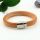 many color genuine leather wristbands toggle bracelets unisex