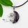 moon flower glass opal jade rose quartz turquoise amethys semi precious stone necklaces pendants