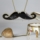 mustache copper antique long chain pendants necklaces