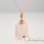 oblong luminous aromatherapy jewelry wholesale diffuser bracelet aroma necklace glass bottle charm perfume bottle