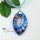 olive glitter swirled pattern silver foil lampwork murano italian venetian handmade glass necklaces pendants