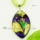 olive lampwork murano glass necklaces pendants jewelry