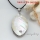 olive seawater rainbow abalone shell mother of pearl necklaces pendants