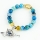openwork aromatherapy pendant essential oil jewelry lava stone beads charm bracelets