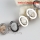 oval freshwater pearl shell mother of pearl toggle charms bracelets