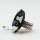 oval olive patchwork sea water rainbow abalone black oyster shellmother of pearl finger rings jewelry