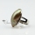 oval sea water shellmother of pearl finger rings