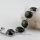 oval semi precious stone agate natural charm bracelets jewelry