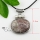 oval semi precious stone and freshwater pearl necklaces pendants