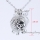 owl silver locket necklace natural essential oil diffuser rose gold locket pendant grandmother locket necklace aromatherapy necklace