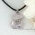 oyster abalone sea shell rhinestone heart necklaces with pendants mother of pearl jewelry