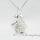 penguin aromatherapy necklace heart locket necklace heart shaped locket necklace lockets with love