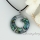 penguin rainbow abalone shell circle necklaces with pendants mother of pearl jewelry