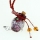 empty small glass vial necklace pendants small wish bottle pendant necklace wholesale supplier venetian lampwork glass with flower jewellery