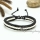 pu leather drawstring bracelets snake chain adjustable bracelets macrame bracelet woven bracelet magnetic buckle