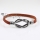 reef knot magnetic buckle snap wrap bracelets genuine leather