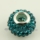 rhinestone large big hole beads fit for charms bracelets