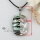 rhombus patchwork sea water rainbow abalone black yellow oyster shell mother of pearl necklaces pendants