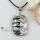 rhombus patchwork sea water rainbow abalone black yellow oyster shell mother of pearl necklaces pendants