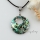 rhombus patchwork seawater rainbow abalone shell mother of pearl necklaces pendants