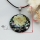 round cameo rose seawater rainbow abalone yellow oyster shell mother of pearl necklaces pendants