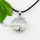 round dragon agate tigereye opal amethyst jade semi precious stone necklaces pendants
