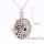 round openwork diffuser necklace diffuser pendant wholesale diffuser locket perfume lockets metal volcanic stone necklaces