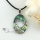 round oval rainbow abalone sea shell freshwater pearl rhinestone pendants for necklaces