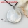 round patchwork sea water rainbow abalone black oyster shell mother of pearl necklaces pendants