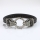 round snap wrap bracelets genuine leather