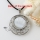 round teardrop openwork rainbow abalone seashell mother of pearl oyster sea shell silver plated pendants for necklaces