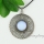 round tiger's-eye glass opal rose quartz agate semi precious stone rhinestone openwork filigree necklaces with pendants
