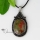 semi precious stone rose quartz turquoise amethyst necklaces pendants