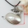 shark seawater mother of pearl shell pendants leather necklace silver filled brass jewelry