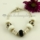 silver charms bracelets with european murano glass beads