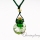 small perfume bottles lampwork glass aromatherapy pendants