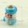 snow man lampwork glass beads for fit charms bracelets