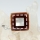 square oblong patchwork sea water rainbow abalone white oyster shell mother of pearl finger rings